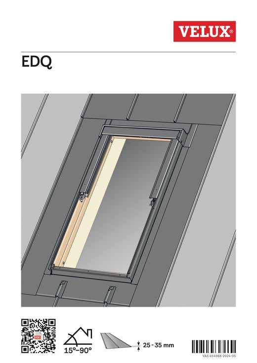 Montageanleitung Velux Eindeckrahmen EDQ