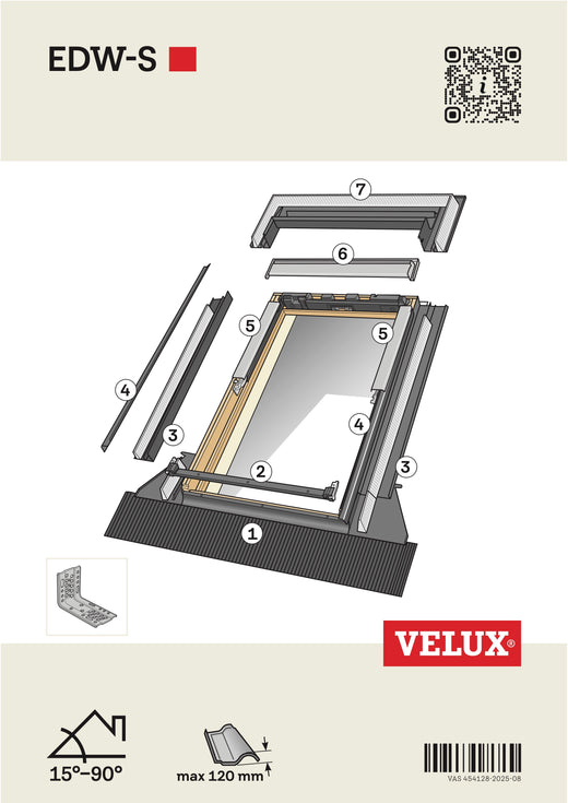 Montageanleitung Velux Eindeckrahmen EDW-S