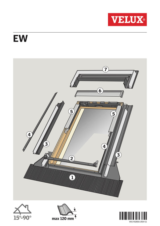 Montageanleitung Velux Eindeckrahmen EW