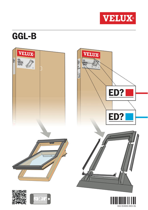 Montageanleitung Velux Schwingfenster GGL-B