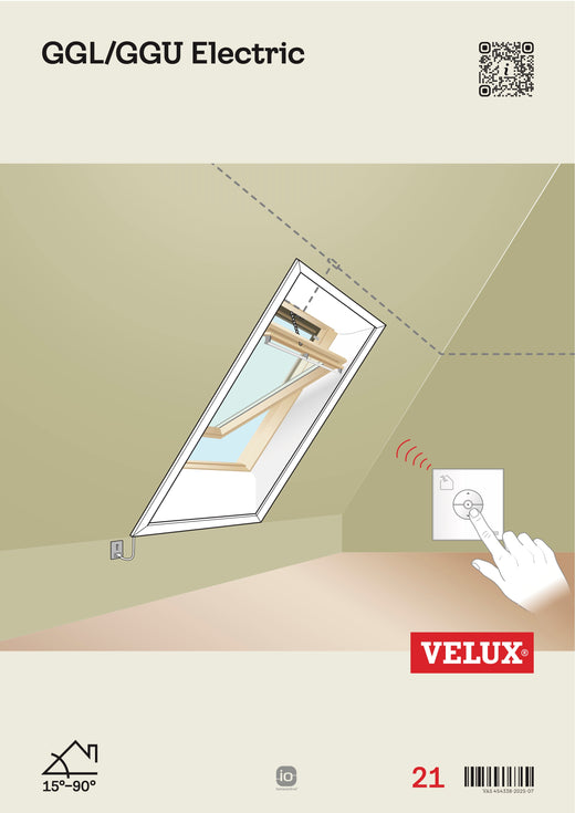 Montageanleitung Velux Elektro-Schwingfenster GGL/GGU