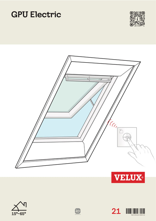 Montageanleitung Velux Elektro-Klapp-Schwingfenster GPU