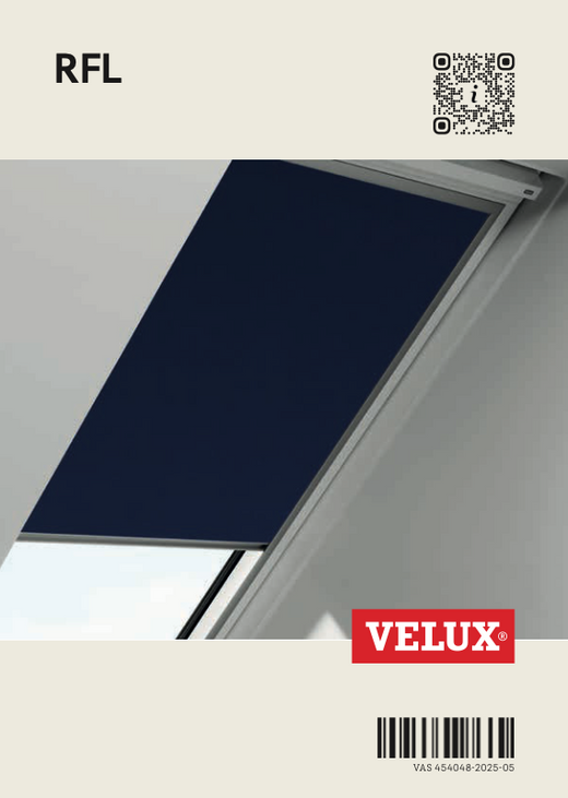 Montageanleitung Velux Sichtschutzrollo (RFL)
