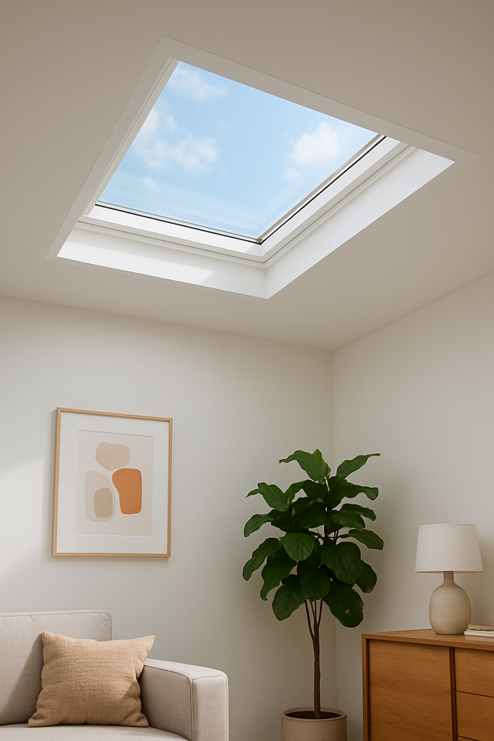 Skylux-Flat roof window Vitria 80x130 cm-6