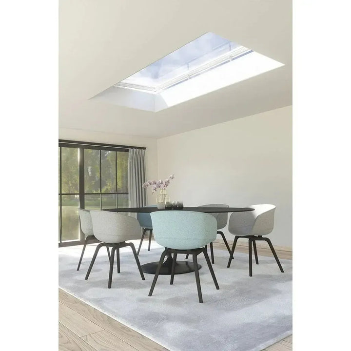 Skylux-iWindow - Opening Flat Roof Window - Complete Set 100x300 cm-7
