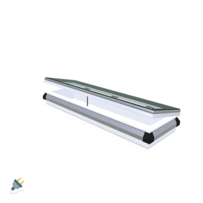 Skylux-iWindow - Opening Flat Roof Window - Complete Set 40x160 cm-1