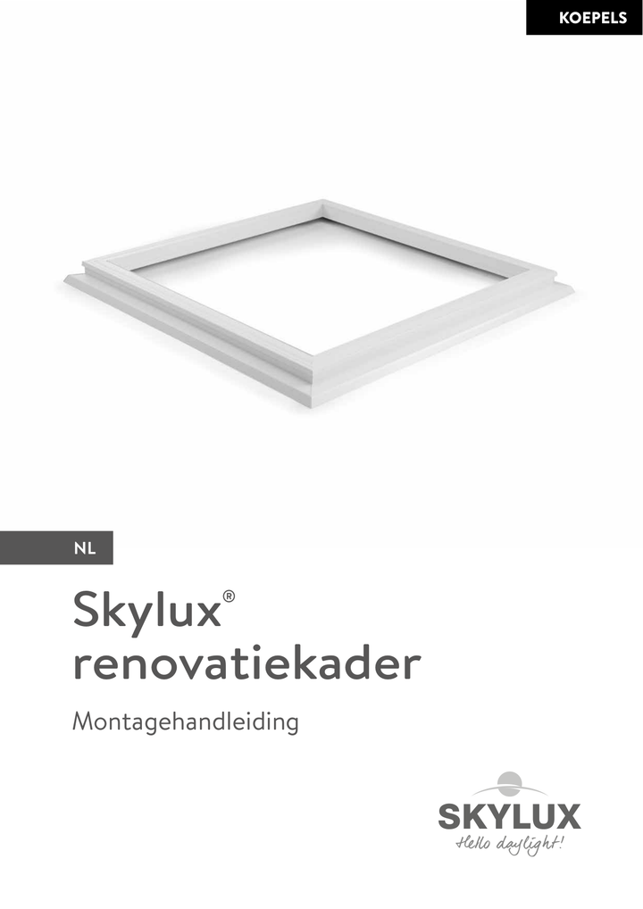 Skylux-Mounting Instructions Adapter Frame-2