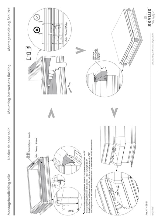 Mounting Instructions Solin / Corner Pieces