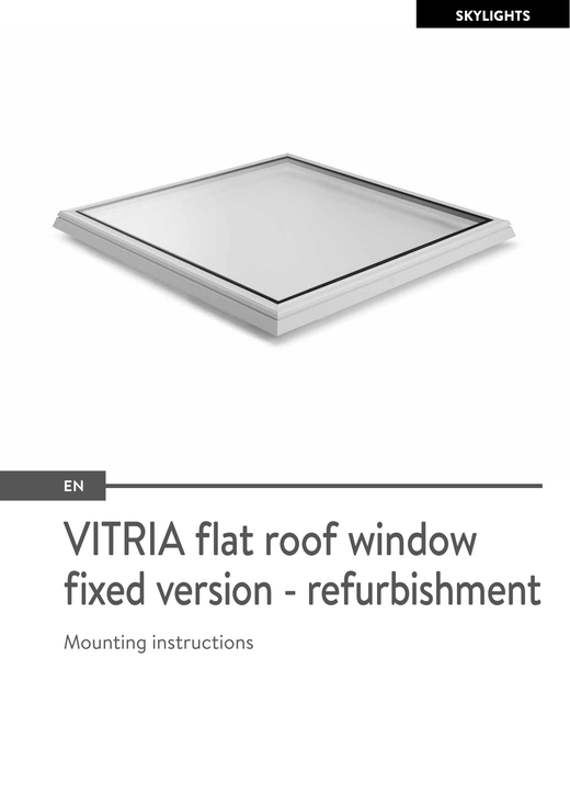Mounting Instructions Vitria