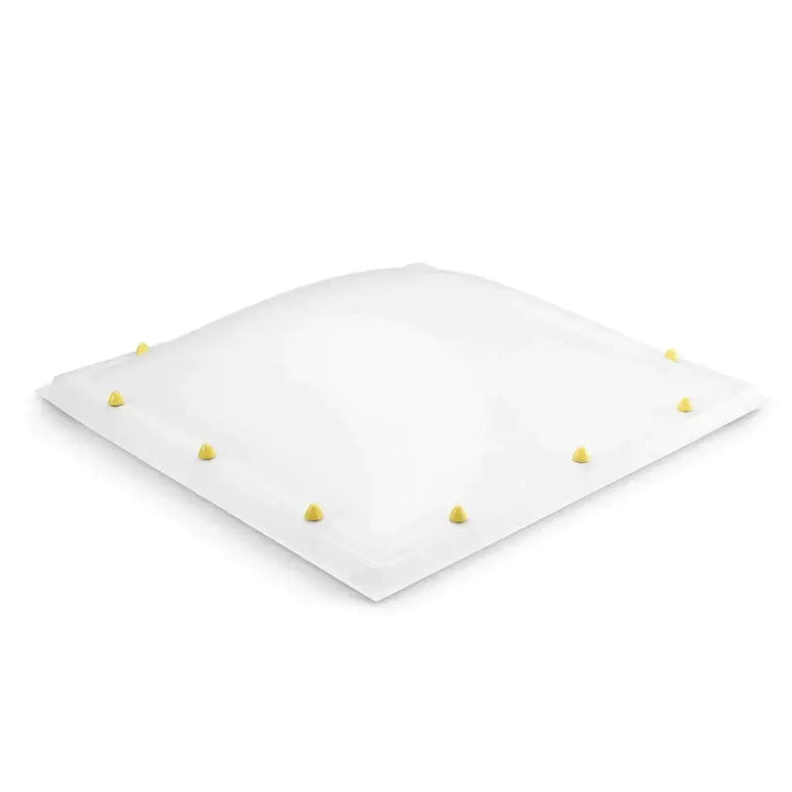 Skylux-Skylight 90x90 cm-Five-walled (0.99 W/m²K)-Acrylic (10 times more impact-resistant than glass)-Opal * (milk glass) non transparent-21