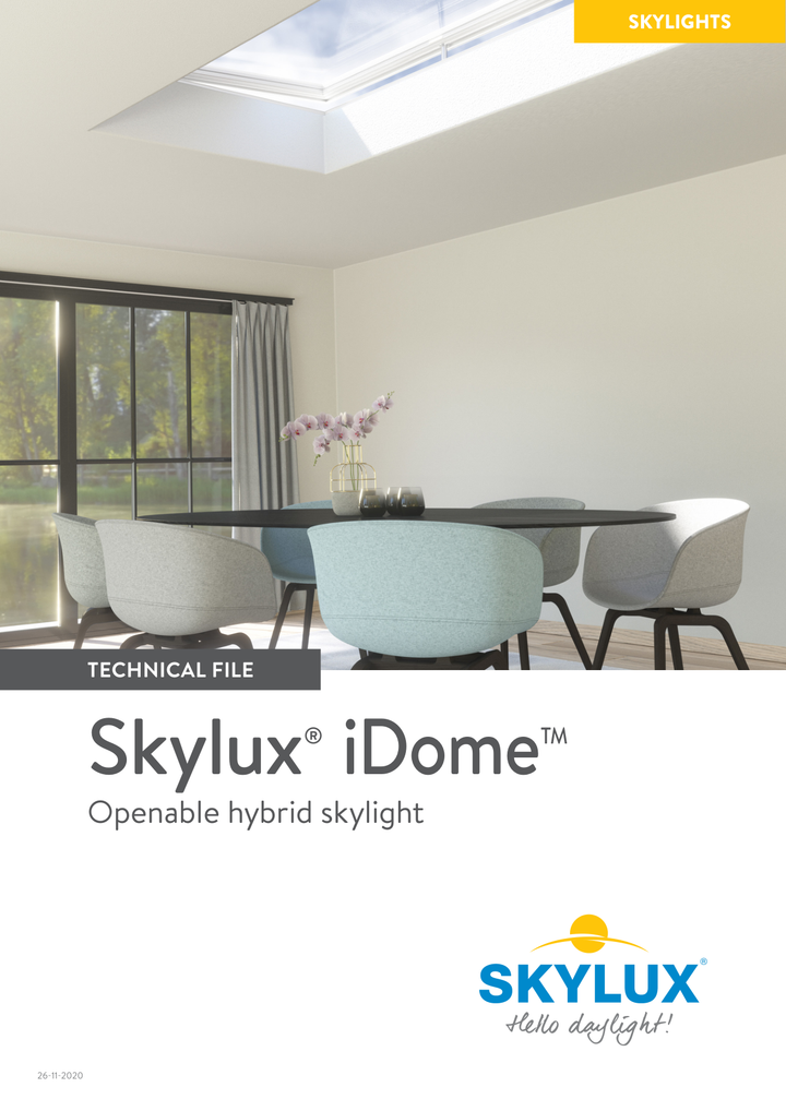 Skylux-Technical File iDome-With new Curb-Openable-English-16