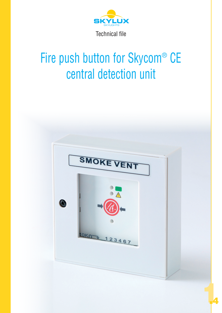 Skylux-Technical File Switches, Buttons & Detectors-Fire push button-English-24